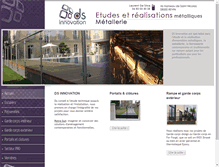 Tablet Screenshot of ds-innovation.com